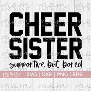 cheer sister svg, cheer sis svg, cheer shirt svg, cheer sister shirt, cheer sis shirt, wavy text svg, cheer life svg, cheerleader svg,
