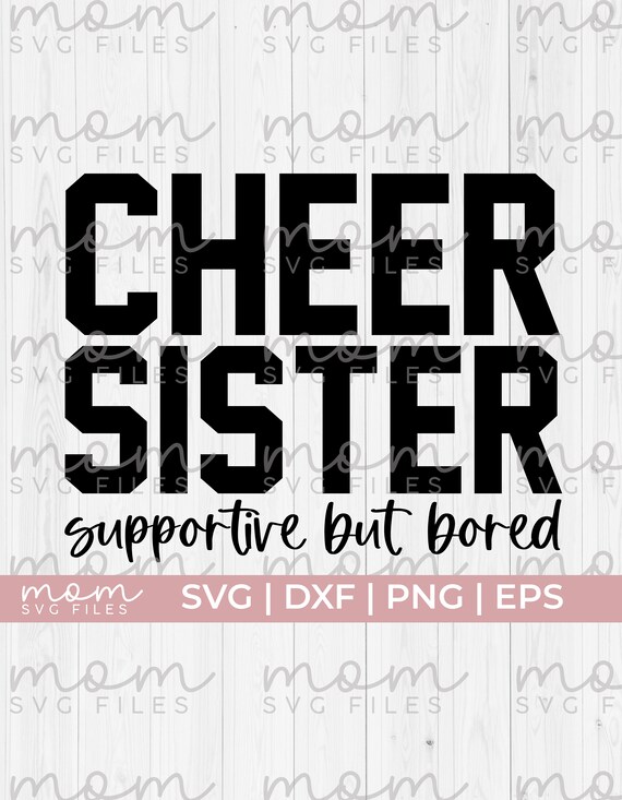 Cheer Sister Svg Cheer Sis Svg Cheer Shirt Svg Cheer Sister - Etsy