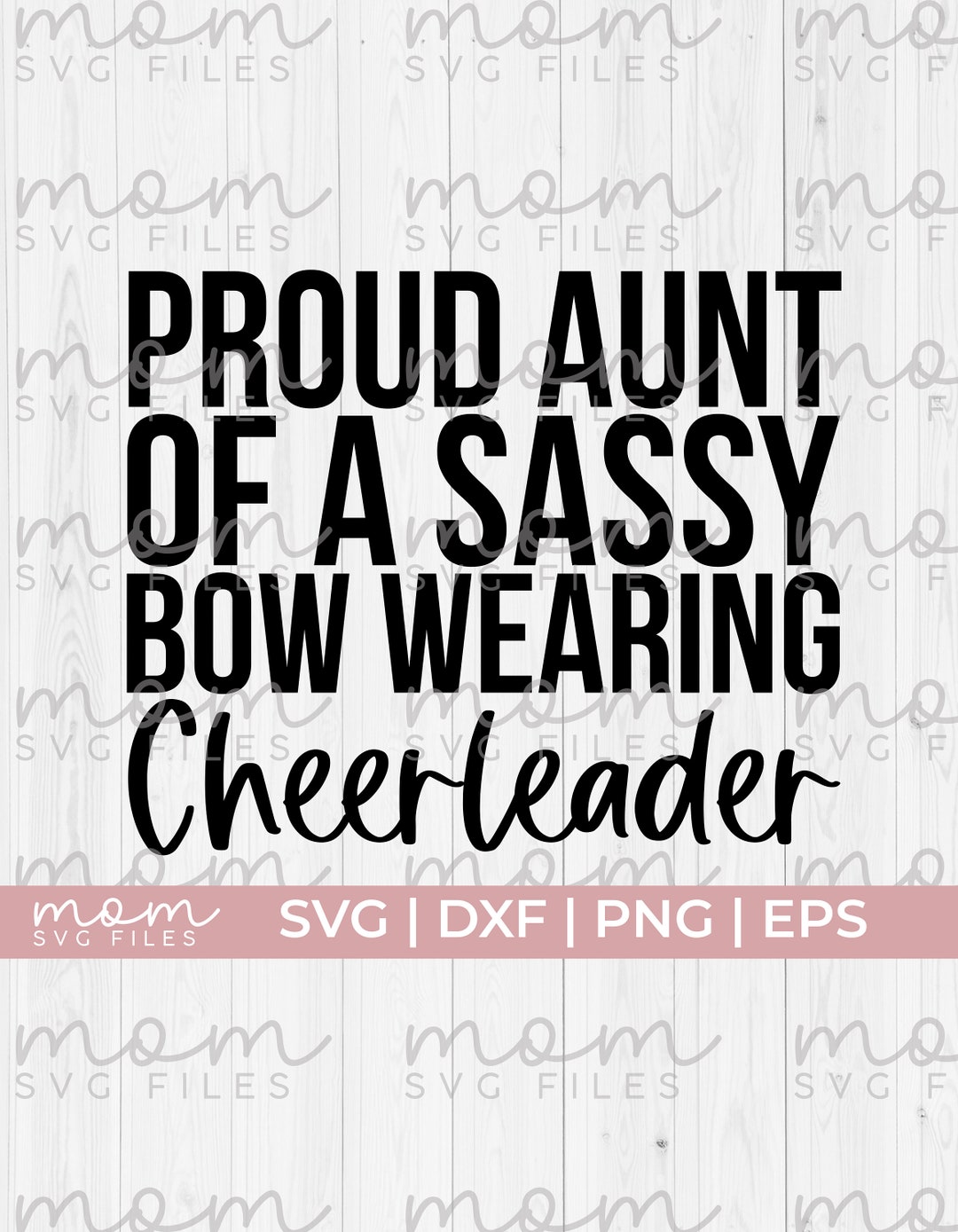 Cheer Aunt Svg, Cheer Auntie Svg, Cheerleader Svg, Cheer Bow Svg, Cheer
