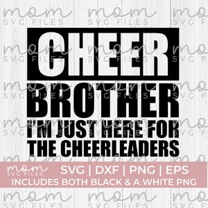 cheer broer svg png, cheer bro svg png, cheer broer ik ben hier alleen voor de cheerleaders svg, cheer svg png, cheerleader svg png