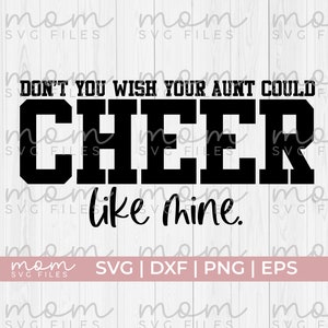 Cheer Tante svg, jubeln Tante svg, jubeln svg Tante svg, Cheerleader svg, jubeln Nichte svg, jubeln Neffe svg, jubeln Leben svg, Cheerleading svg