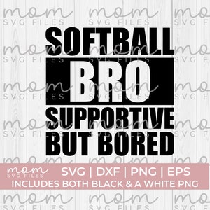 Hermano de softbol SVG PNG, hermano de softbol SVG PNG, hermano de softbol solidario pero aburrido SVG PNG, divertido softbol SVG PNG, mamá de softbol SVG PNG
