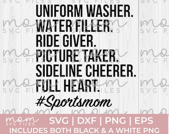 sports mom Svg Png, hockey mom svg, basketball mom svg, soccer mom svg, football mom svg, baseball mom svg, volleyball mom svg, tennis mom