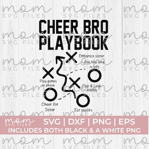Cheer Bro Svg Png, Cheer Bro Playbook svg png, Cheer brother svg png, cheer bro shirt svg, funny cheer svg, cheerleader svg, cheerleading