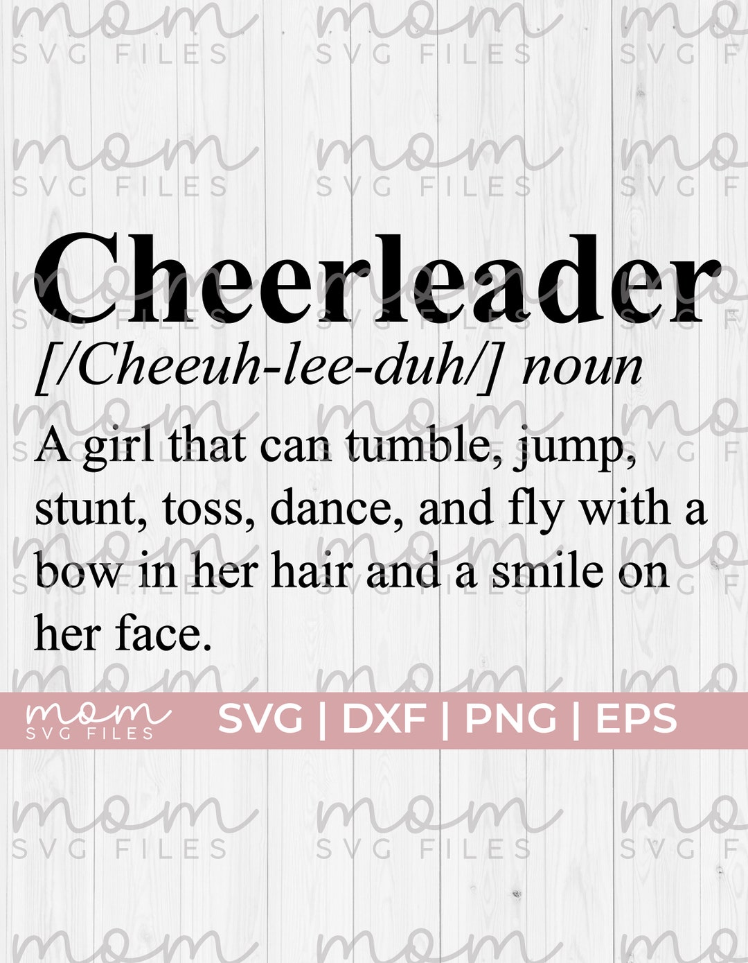 Cheerleader Definition Svg, Cheer Shirt Svg, Cheerleader Svg, Funny Cheer Svg, Cheerleading Svg