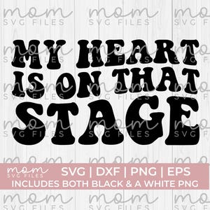 mamma danzante Svg Png, il mio cuore è su quel palco Svg Png, papà danzante Svg Png, nonna danzante Svg Png, danza Svg Png, ballerina Svg Png, nonna danzante