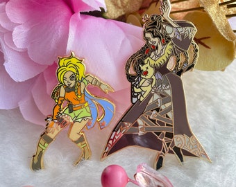 FFX Pins | Final Fantasy Art | Lulu | Rikku | Rikku Pin | Final Fantasy X Pins | Anime Pins