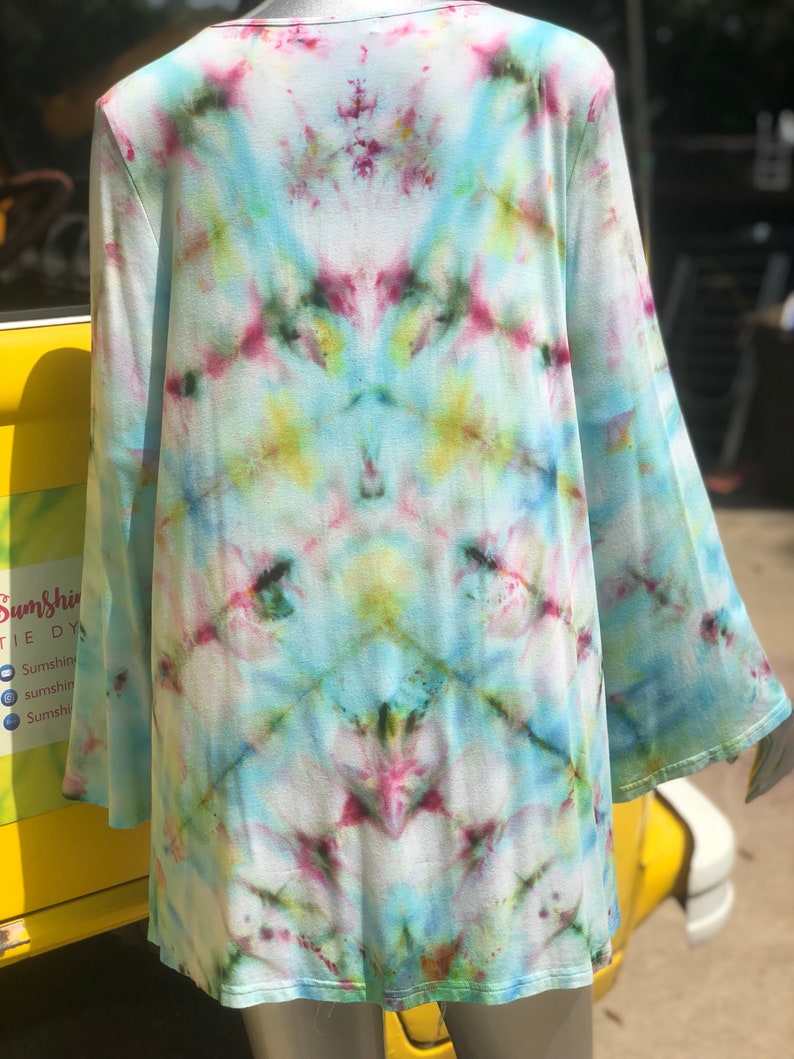 Bluebell Tie Dye Tunic Large