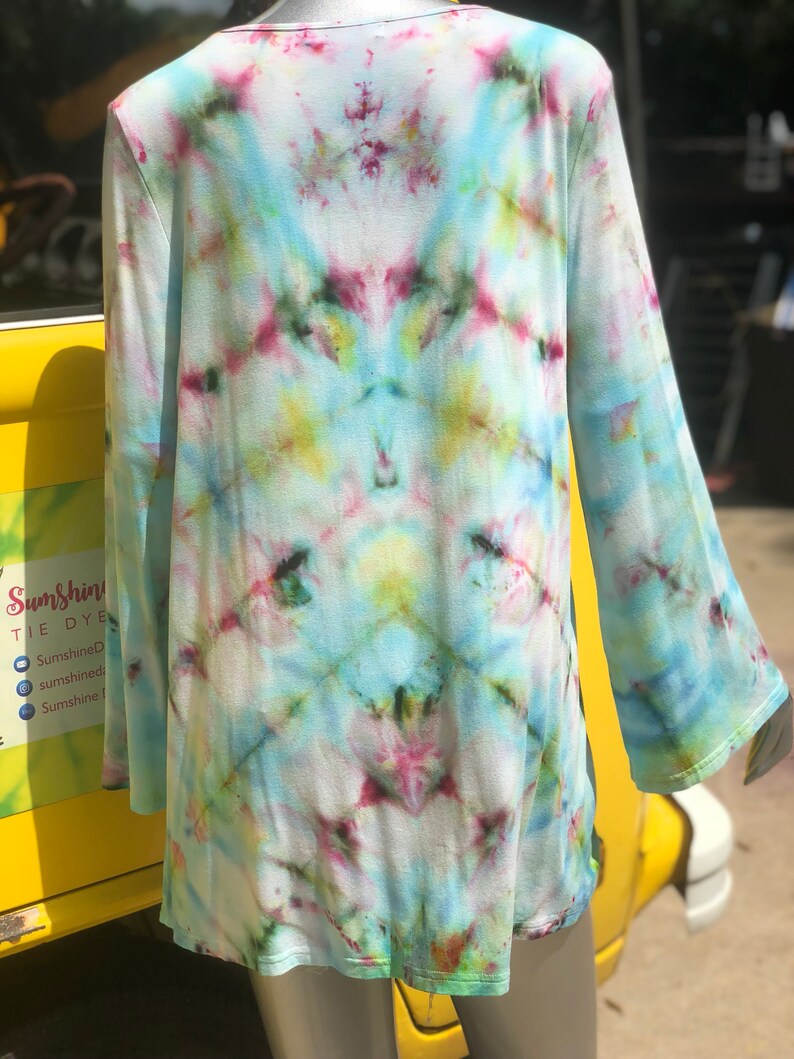 Bluebell Tie Dye Tunic Large