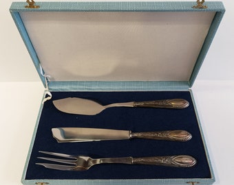 Vintage sterling silver carving cutlery