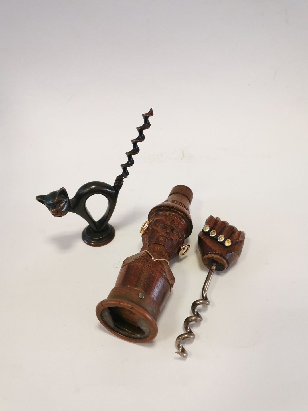 Vintage Corkscrew / Bottle Opener , 1960s, Lot of 2 Etsy