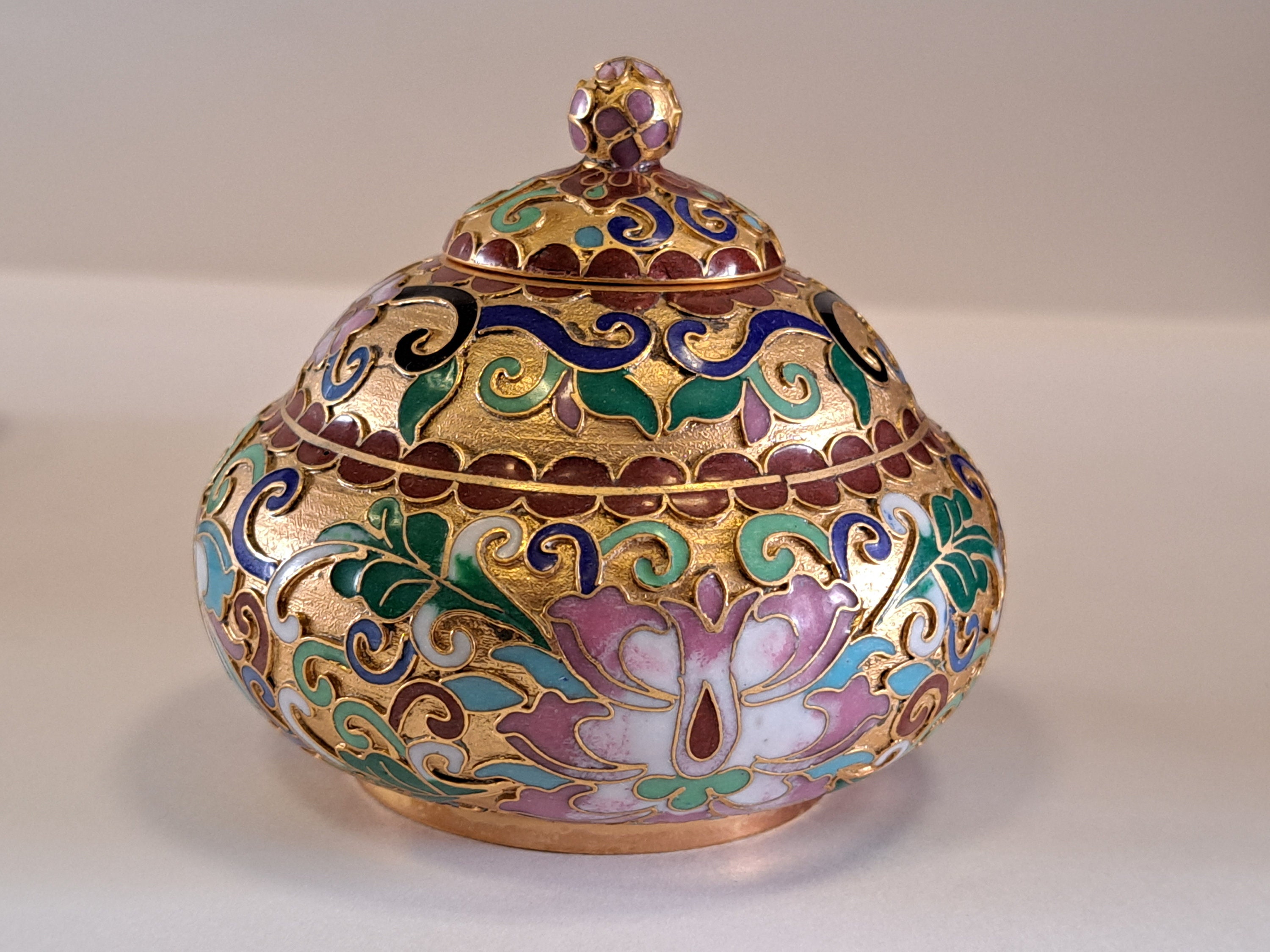 七宝焼きの箱 小物入れ 宝石箱 2個セット - Etsy 日本