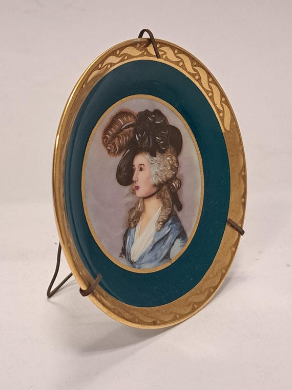 フランス産リモージュミニチュア金彩模様小物皿 - Etsy 日本