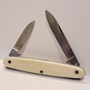Vintage Pocket Knife, Hand made, 1940s