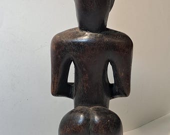 アフリカ美術コンゴ彫刻｜アンティーク部族木製像｜19世紀の民族誌的
