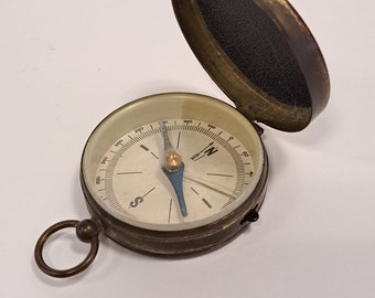 Vintage old compass
