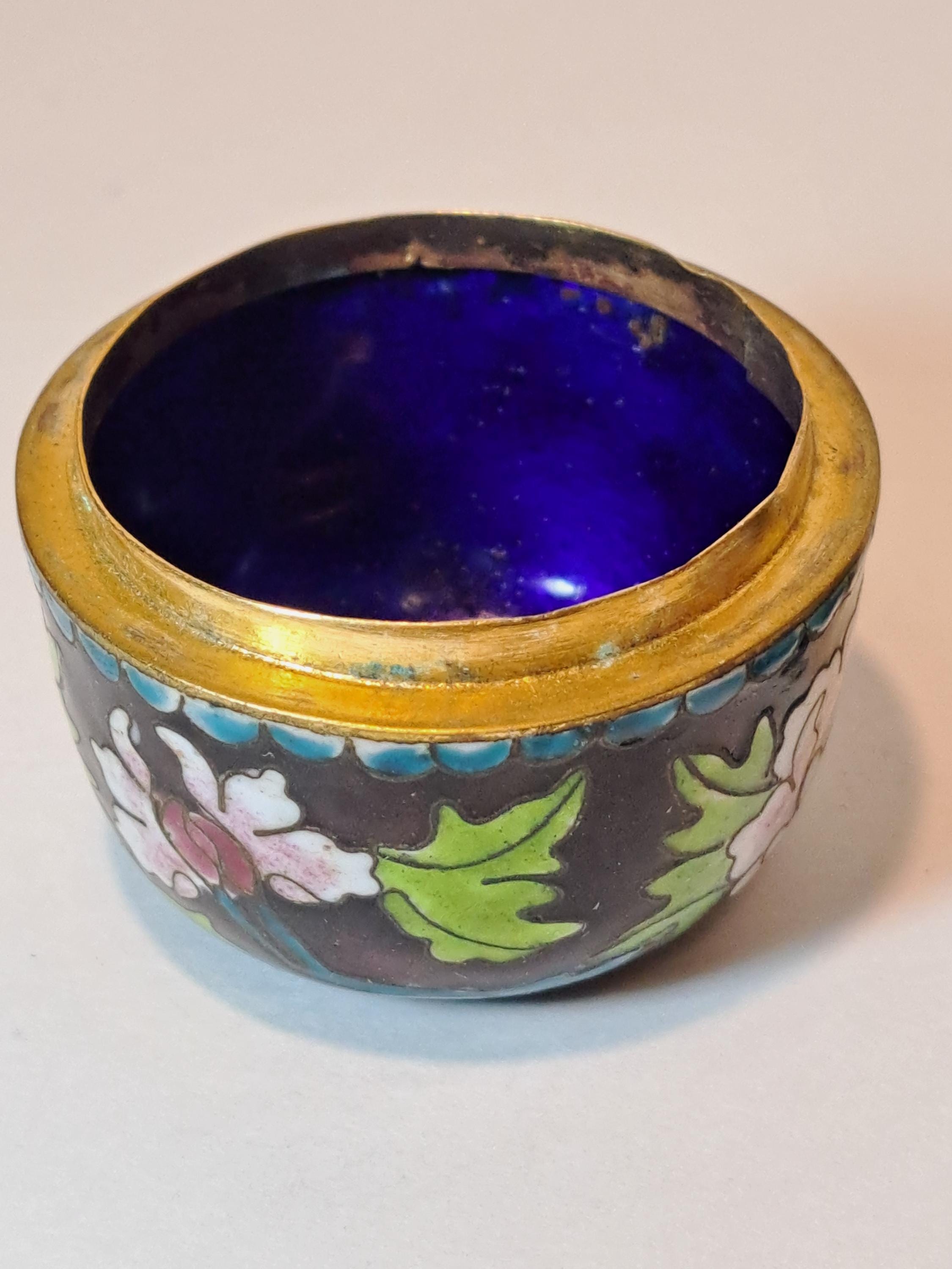 ヴィンテージ七宝小物入れ、ホーロー中国箱 - Etsy 日本