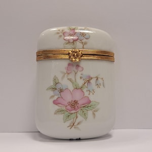 Vintage Limoges Frankreich Porzellan Trinket Box,