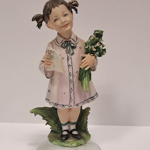 Vintage italienische Figur aus Capodimonte Porzellan