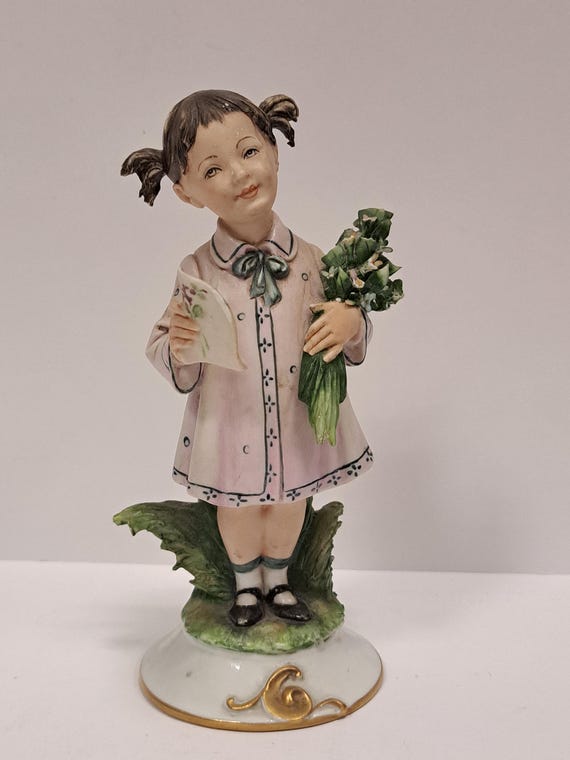 カポディモンテ イタリア製 陶人形 ピエロ 置物 フィギュア クリスマス