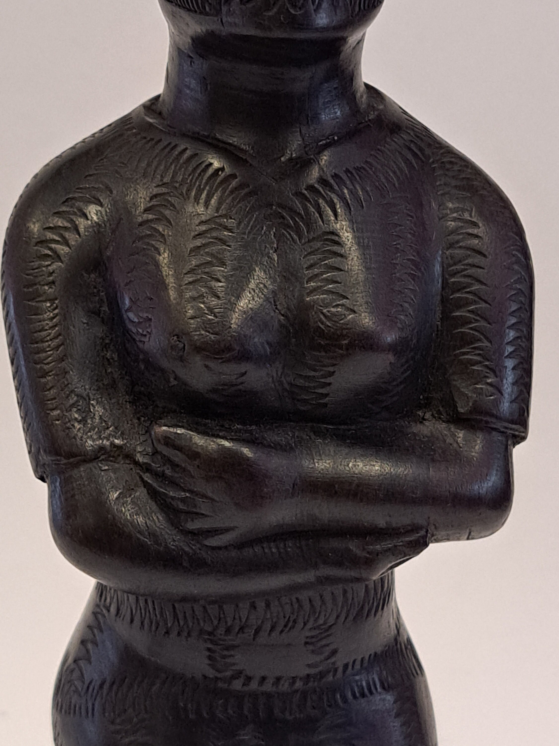 アフリカ美術 マコンデ 黒い棒の彫刻 - Etsy 日本