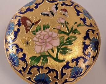 七宝焼きの箱 小物入れ 宝石箱 2個セット - Etsy 日本