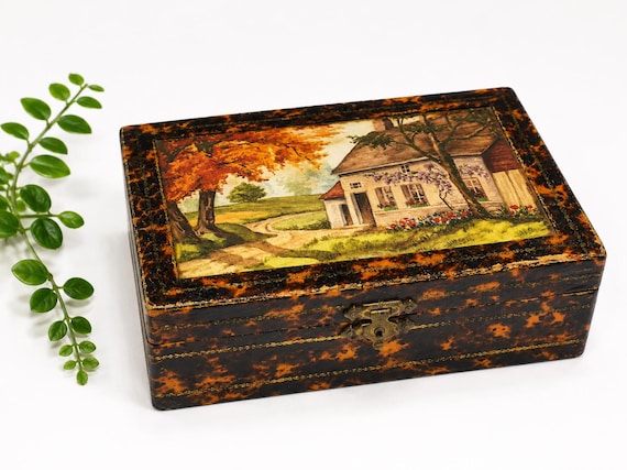 Vintage Jewelry Box, Vintage Decor