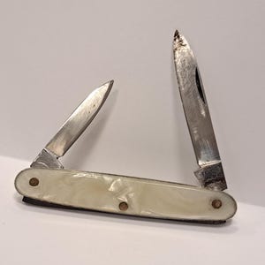 Vintage Pocket Knife, Hand made, 1940s