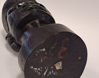 マコンデ彫刻 - アフリカの伝統的な手彫りの黒檀 - 彫刻 - Etsy 日本