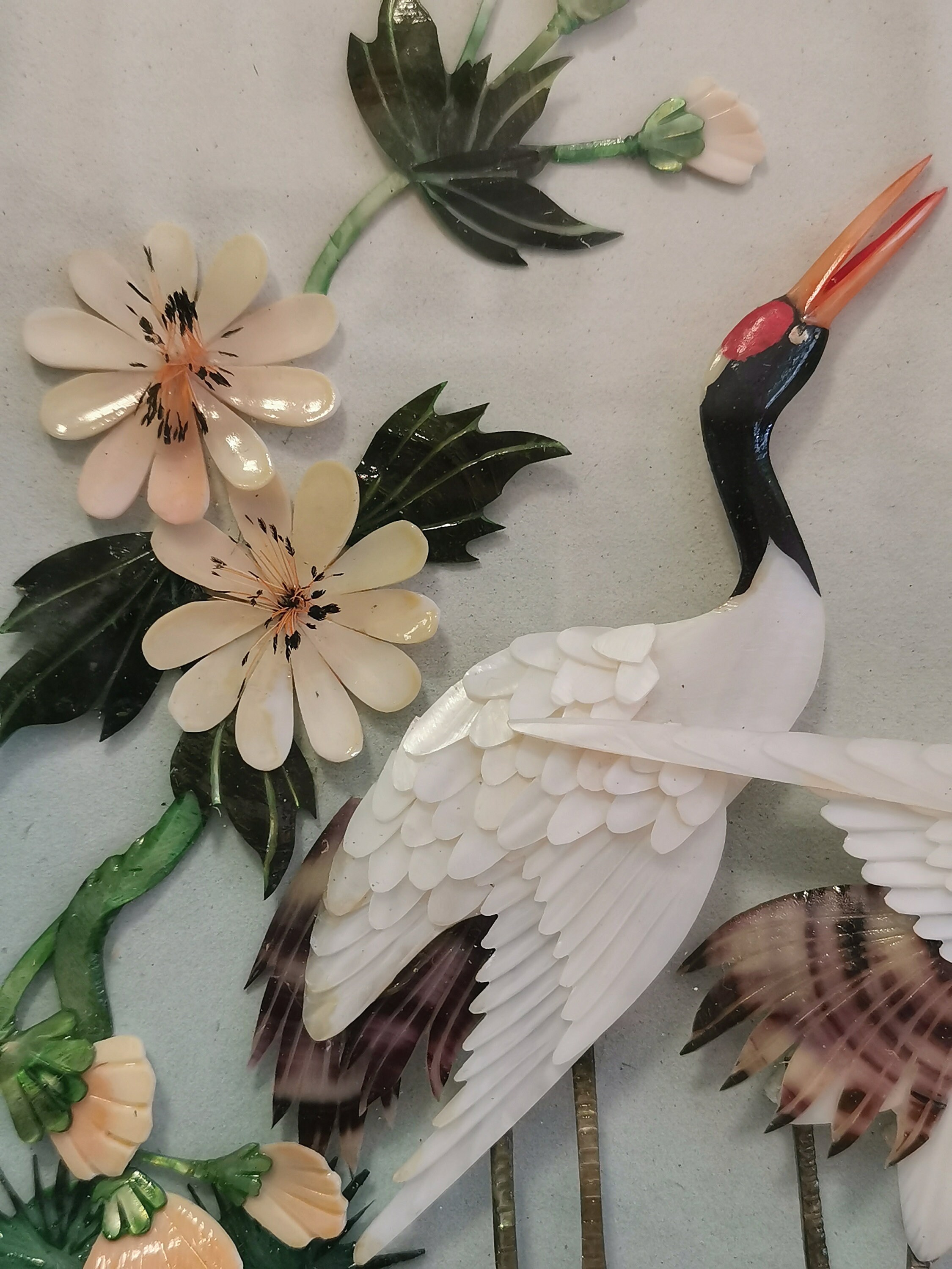 Vintage Japanese 3d Shell Art Shadow Boxe Etsy