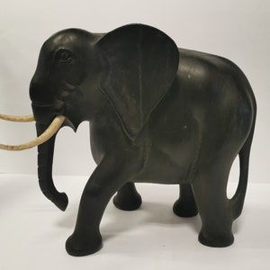 Fantastic sculpture in African art Ebony Wood