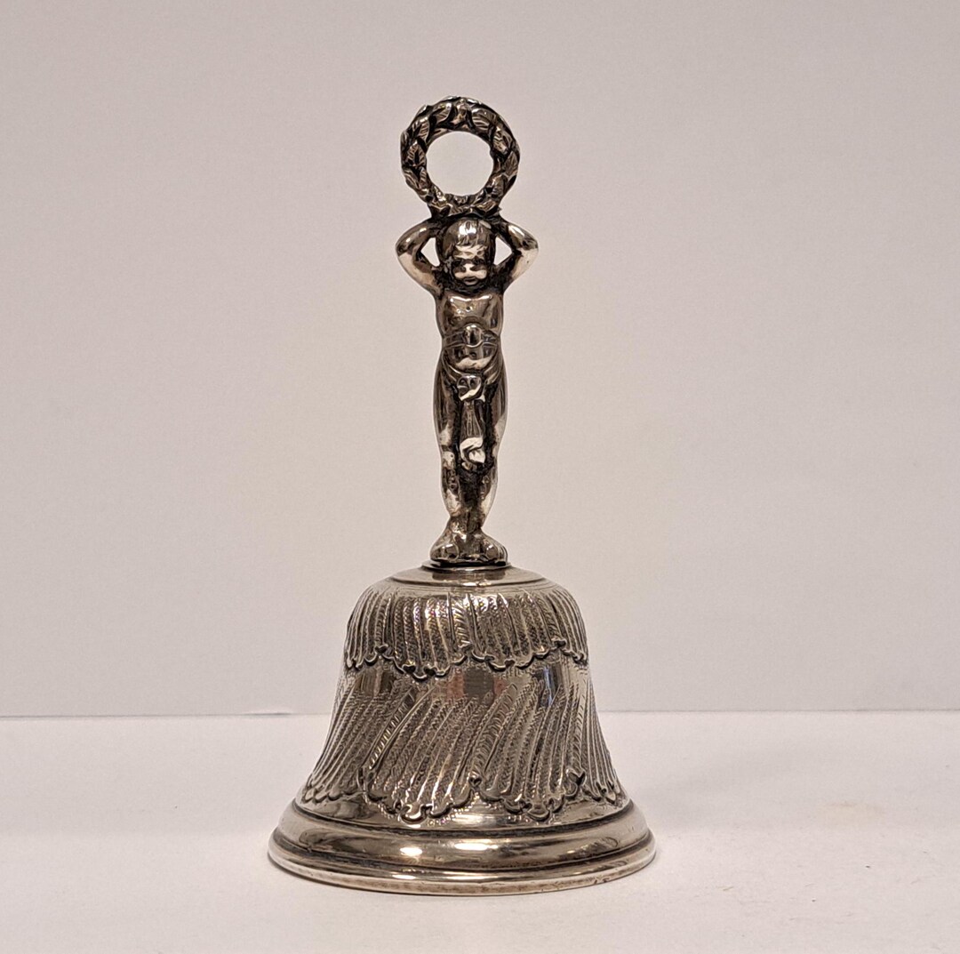 Vintage Sterling Silver Table Bell, Solid Sterling Silver - Etsy
