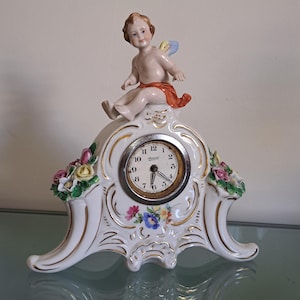 Dresden Porcelain Clock - Etsy