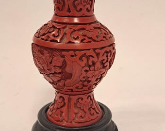 中国古美術　辰砂瓶 中国古美術 辰砂瓶