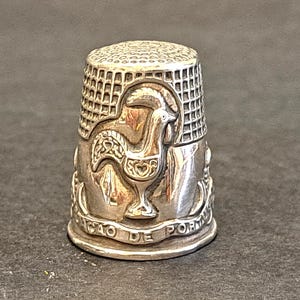 Vintage Sterling Silver Thimble