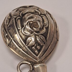 Vintage Baby Rattle Sterling Silver - Etsy