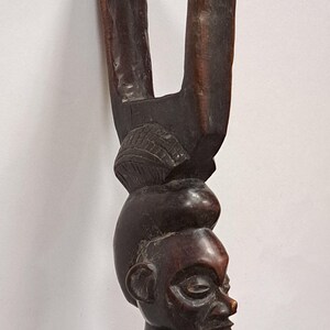 African staffs tribe Yaca Congo 1930s