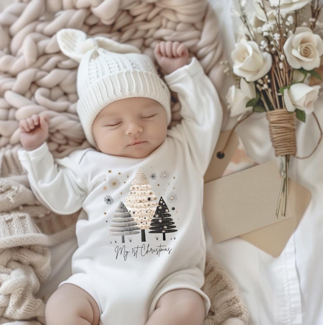 My First Christmas Outfit, Baby 1st Christmas, Newborn Gift, Babies 1st — free download