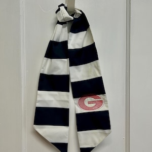 Wreath Sash, Georgia Bulldogs Striped Wreath Sash, Gameday Wreath Sash