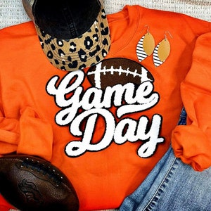 Gameday Shirt, Football Chenille Patch