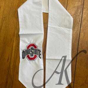 Wreath Sash, Ohio State Wreath Sash, Gameday Wreath Sash