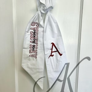 Wreath Sash, Arkansas Wreath Sash, Gameday Wreath Sash, Graduation Gift, Graduation Party