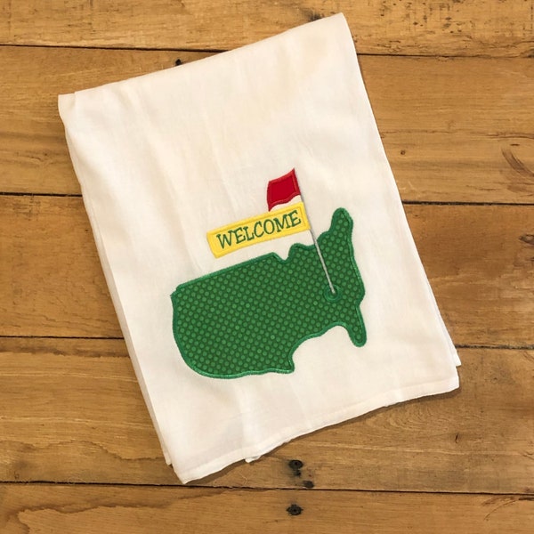 Masters Golf Guest Hand Towel