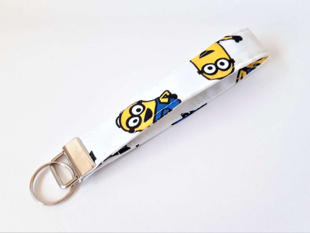 Minion Key Rack Minions Despicable Me Keyring, Wristlet, Wristlet Keyring, Key Ring ...