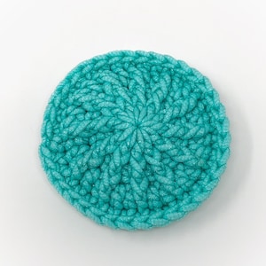 Sunburst Dish Scrubby Crochet Pattern, Kitchen Scrubbies, Pan Scrubber image 4