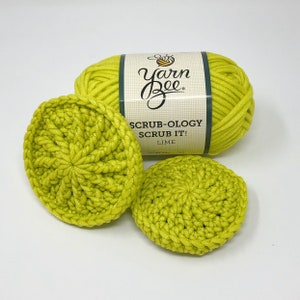 Sunburst Dish Scrubby Crochet Pattern, Kitchen Scrubbies, Pan Scrubber image 7