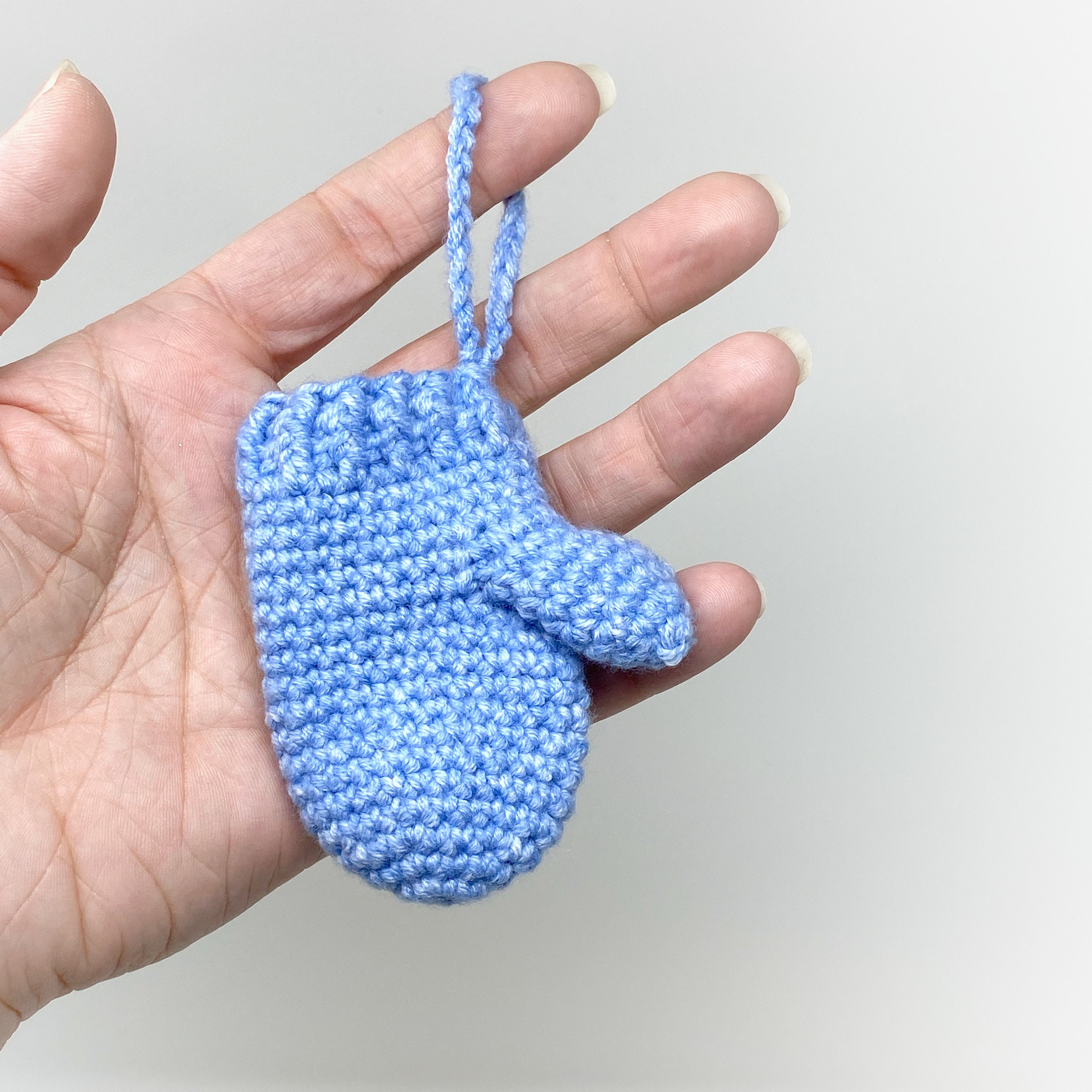 Mini Mitten Ornament Crochet Pattern Gift Card Holder Money Etsy