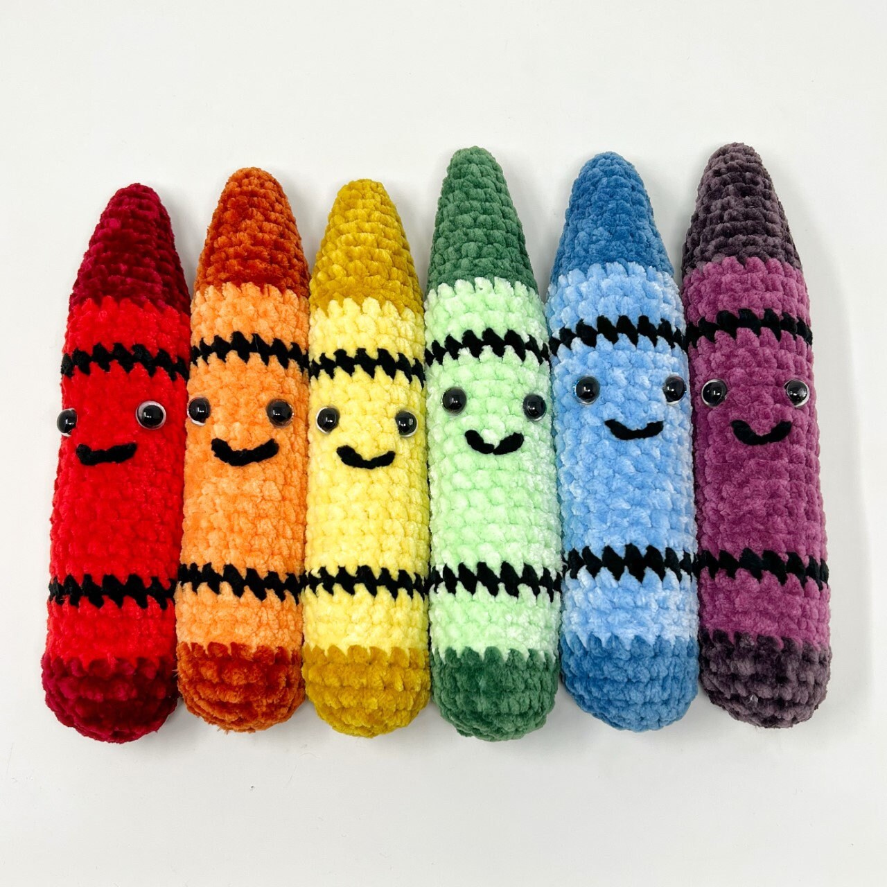Patrón Crayon Amigurumi, Regalo para Profesores, Patrón de ganchillo, Juguete Crayon