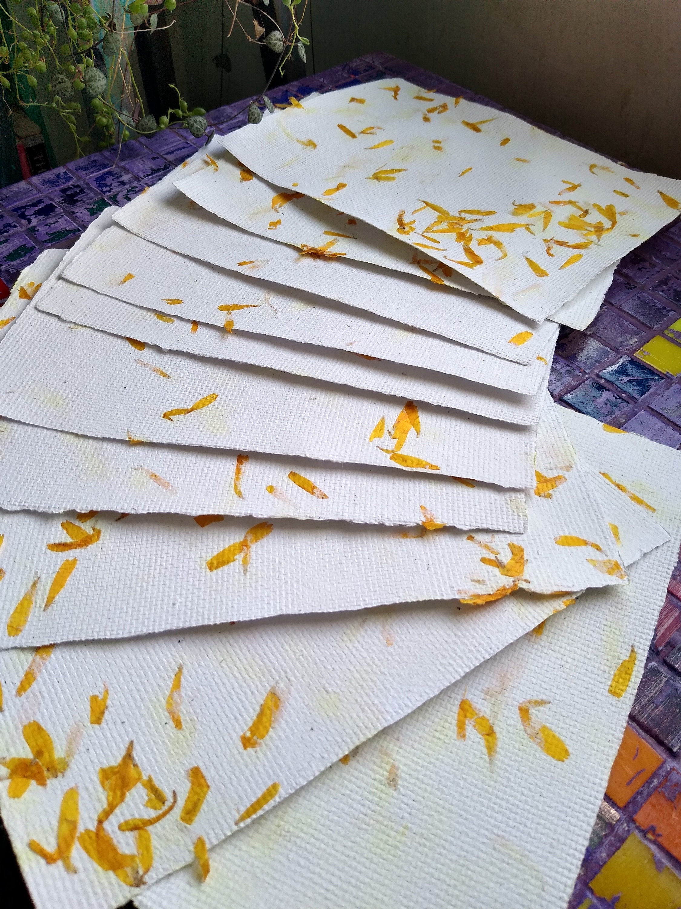 25 Blätter Büttenpapier Aus Baumwolle - Handgeschöpft Für Aquarell, Skizzen & Grußkarten