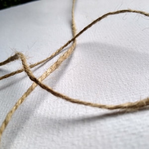 A4 White Recycled Paper, 10 Handmade Sheets